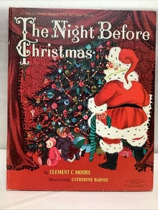 The Night Before Christmas WHITMAN Giant Tell-A-Tale Book Clement C. Moore 1960 - Bild 1 von 12