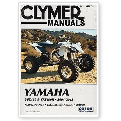 Yamaha YFZ450SE2 2007 edición especial II ATV Clymer manual de reparación Foto 1 de 2