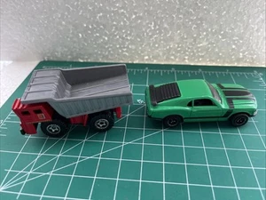 Mini coche y camión Matchbox Mattel 1989 y 1997 vintage - Imagen 1 de 7