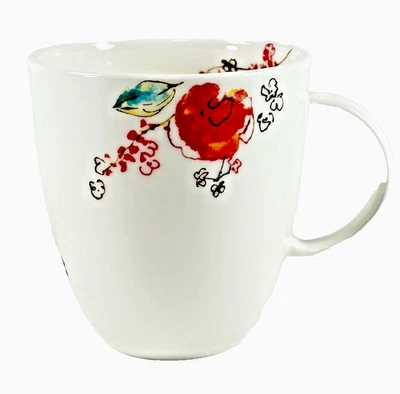 Lenox Chirp Mug Floral Branch Retired Bone China Dishwasher Microwave Safe - Image 1 of 4