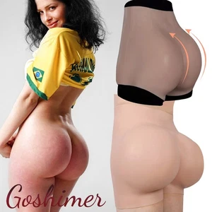 Silicone Hip Shaping Pants Thicken Butt Fake Vagina Sexy Butt Hip Up Enhancer - Bild 1 von 21