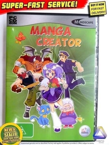 MANGA CREATOR Anime cartoon software Windows PC NEW! Animation comic illustrator - Photo 1/1
