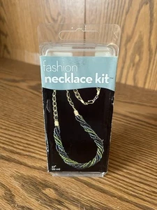 27” (69cm) Green/Gold/Black Fashion Necklace Kit 2007 - Picture 1 of 3