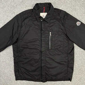 Moncler See Sobrecamisa Negra Talla 2 S/M 100% Auténtica - Imagen 1 de 16