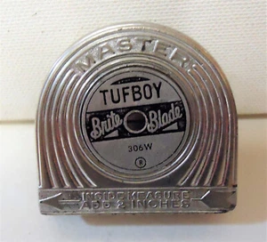 mid-century Master Tufboy Brite Blade 306 W tape measurer - Picture 1 of 3