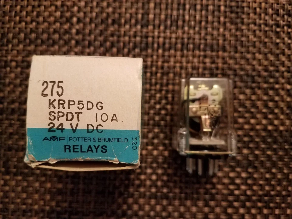 AMF Potter & Brumfield Relays 27524V DC Coil, Contacts SPDT 10A (979) - Image 1 of 1
