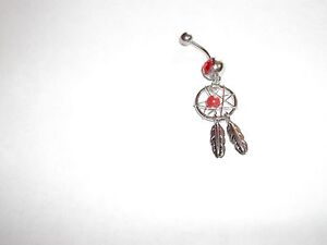 BUTTERFLY - LADYBUG - DREAMCATCHER - VARIETY - LEOPARD  BELLY  BUTTON  RINGS