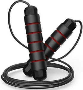 Jump Rope Speed Skipping Crossfit Workout Gym Aerobic Exercise Boxing - Picture 1 of 17