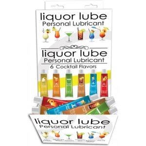 Liquor Water Based Lube 10ml Resealable Tubes 6 Asst Flavors 72pc Dsp, New - Picture 1 of 2