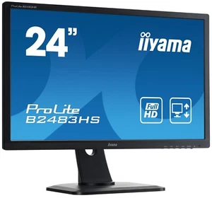 iiyama ProLite B2483HS 24" 75Hz FHD Monitor VGA HDMI DP + Stand - Afbeelding 1 van 1
