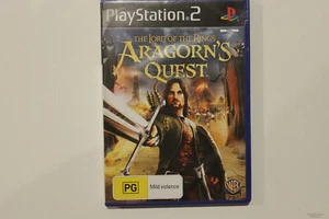 Lord of the Rings Aragorns Quest ps2 game RARE FIND - Picture 1 of 3
