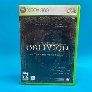 Elder Scrolls IV Oblivion Game of the Year Edition (Xbox 360)  Complete Tested - Picture 1 of 6