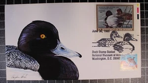 Scott RW56 - Lesser Scaup - Vaughn Hord Hand Painted Duck FDC - 1 of 1 - Picture 1 of 1