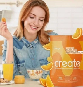 Create Wellness Every Creatine Monohydrate ⭐️Orange Flavor 90 Gummies⭐️ - Picture 1 of 5