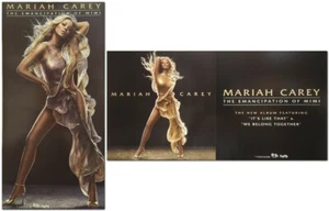 Mariah Carey 2005 Emancipation Of Mimi 2 Sided Poster #2 Flawless New Old Stock - Picture 1 of 3