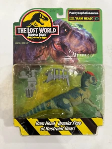 The Lost World Jurassic Park Pachycephalosaurus "Ram Head" Sealed - Picture 1 of 4