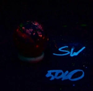 Calcita africana fluorescente esfera 25 mm para colección 5060 - Imagen 1 de 10