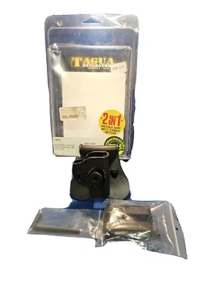 TAGUA PUSH BUTTON LOCKING ROTATING KYDEX OWB PADDLE HOLSTER for KELTEC .380 P3AT - Image 1 of 4