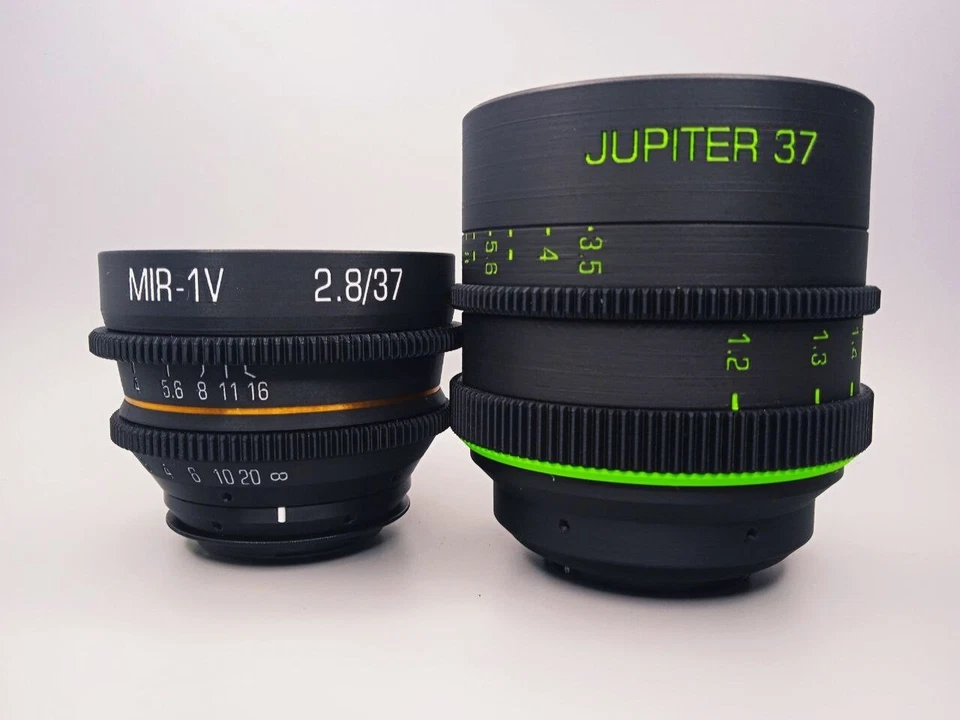📸 Cinema Rehouse Lens Set – 37mm & 135mm Mir-1 & Jupiter-37 Sony E-mount Alpha - Image 1 of 4
