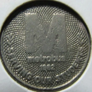 1982 Metrobus Washington D.C. Transit Bus Token - DC District of Columbia - Picture 1 of 2