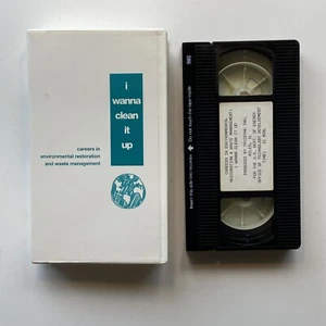 VHS - I Wanna Clean It Up Environmental Restoration US Dept of Energy Government - Picture 1 of 6