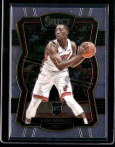 Panini Select #171 2017-18 Bam Adebayo Premier Level Rookie RC Heat  - Imagen 1 de 2
