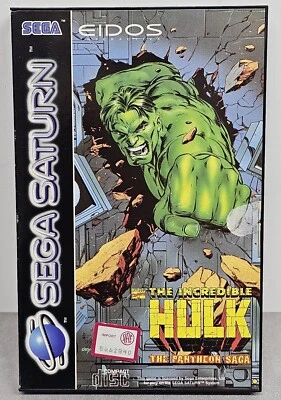 The Incredible Hulk The Pantheon Saga Sega Saturn Pal - Bild 1 von 4
