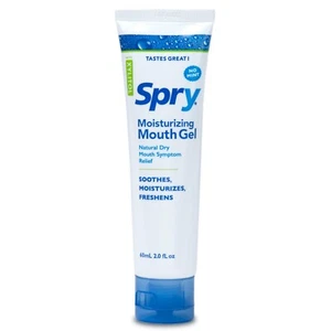 Spry Natural Xylitol Bad Breath Dry Mouth Relief Gel Long Lasting, Original 2 oz - Picture 1 of 2