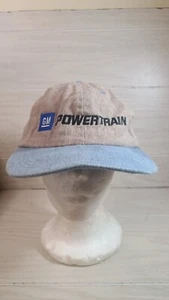 Vintage General Motors GM Powertrain Hat Denim Cap Snapback Trucker - Picture 1 of 6