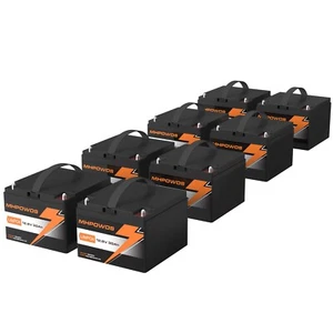 12.8V 8Ah 10Ah 20Ah 30Ah Battery Lithium Iron Phosphate LiFePO4 Battery For RV - Picture 1 of 60