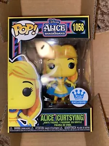 Alice (Curstying) Black Light Funko Pop Alice In Wonderland Funko Shop Exclusive - Picture 1 of 1