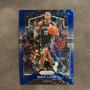 2019-20 Panini Prizm #50 Caris LeVert Fast Break Blue /175 Brooklyn Nets - Picture 1 of 2