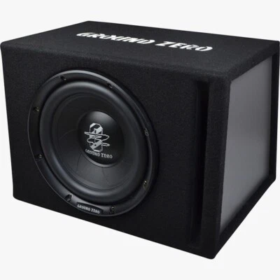 Ground Zero Subwoofer in cassa reflex GZIB 25BR box reflex sub 25 cm auto  - Immagine 1 di 2