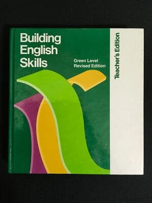 BUILDING ENGLISH SKILLS Green Level TEACHER'S EDITION Revised Grade 8 UNMARKED - Image 1 of 3