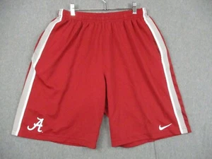 Nike Alabama Basketball Shorts Large Team Issued Dri Fit Pockets EUC - Picture 1 of 12