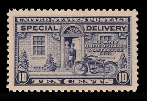 MOMEN: US STAMPS #E12 SPECIAL DELIVERY MINT OG NH XF JUMBO LOT #86490** - Picture 1 of 2