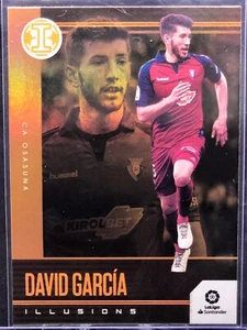 2019-20 Chronicles Soccer David Garcia Illusions Orange SP CA Osasuna - Picture 1 of 2