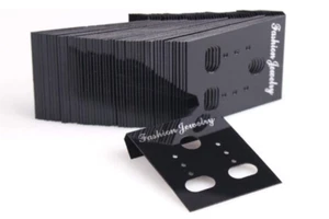 100 Piezas Joyería Pendientes Pendientes Pendientes Colgante Soporte Exhibición Colgar Tarjetas Plástico - Imagen 1 de 4