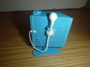 Vtg 60s Ideal Pos N Tammy Telephone Booth Phone ONLY BLue - Picture 1 of 2