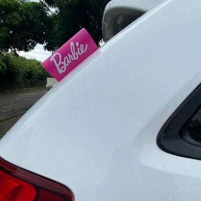 Barbie Car Tag Stickers - Image 1 of 3