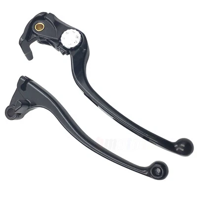Clutch & Hand Brake Lever Kit Black For 2005 2006 Kawasaki Ninja 636 ZX6R ZX6RR Foto 1 de 4