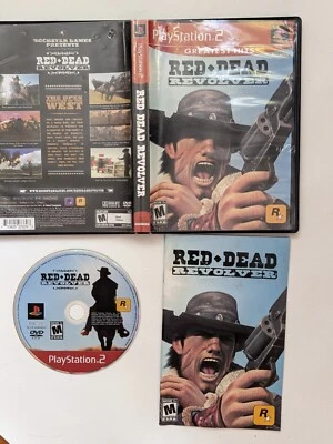 Red Dead Revolver PlayStation 2 PS2 Greatest Hits Complete Manual CIB Working - Image 1 of 4