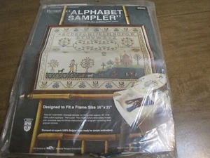 PARAGON NEEDLECRAFT ALPHABET SAMPLER INSPIRED BY 1805 WHITMAN SAMPLER COLLECTION - Picture 1 of 3