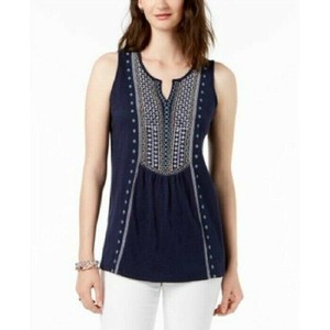 charter club sleeveless blouse