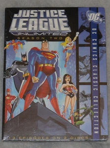 Justice League Unlimited Season Two 2 Batman Superman DVD Box Set NEW SEALED - Picture 1 of 1