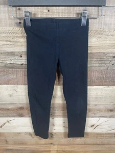 Carter’s KID Girls Size 5/5A Black Solid Leggings Stretch Pants Comfort Bottoms - Picture 1 of 4