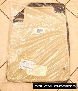 Lexus ES350 (2007-2009) OEM Genuine 4pc CARPET FLOOR MATS (Cashmere / Tan) - Picture 1 of 2