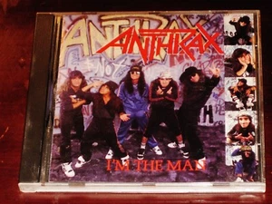 Anthrax: I'm The Man EP CD 1987 Megaforce / ATCO/ Island USA 90685-2 Original - Picture 1 of 3