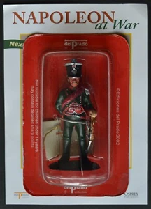 Military Figurine - Subaltern, 1st French Chasseurs 1806 - Del Prado No. 9 - Picture 1 of 4