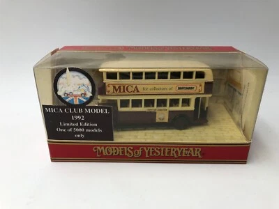 Model of yesteryear  Matchbox Mica Club Model 1992 SELTEN , NEU in OVP - Bild 1 von 4